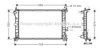 FORD 1093463 Radiator, engine cooling